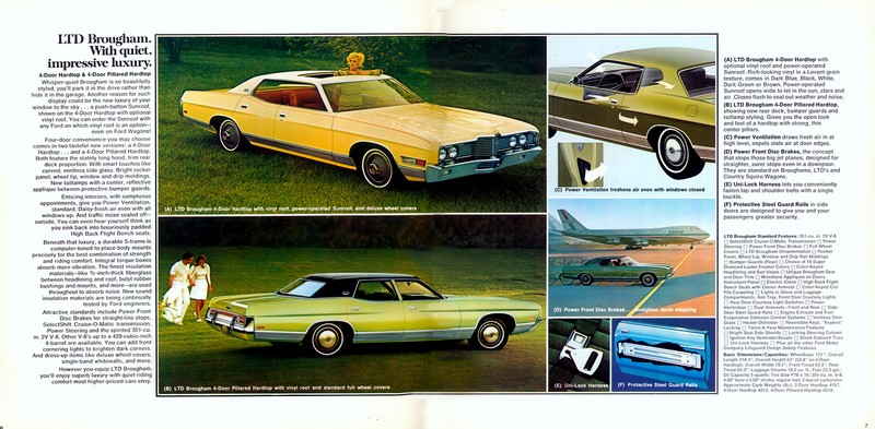 1972 Ford Brochure Page 11
